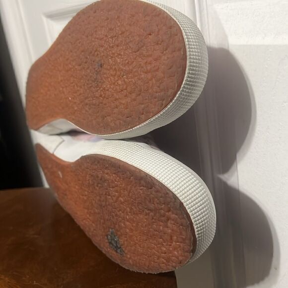 🔥 SUPERGA x LoveShackFancy Canvas Classic Sneaker Cotton Candy Sz 9.5 -PERFECT - Picture 13 of 13